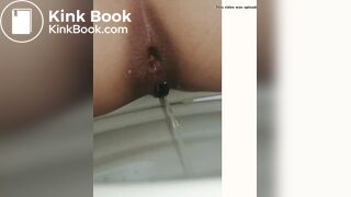 poop and pee close up