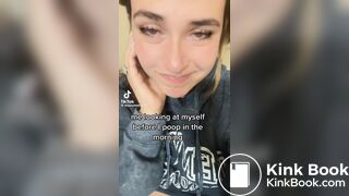 Hot BBW toilet selfie