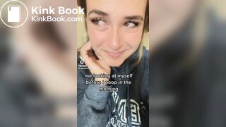 Hot BBW toilet selfie