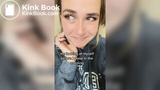 Hot BBW toilet selfie