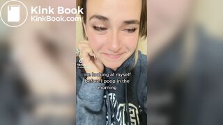 Hot BBW toilet selfie