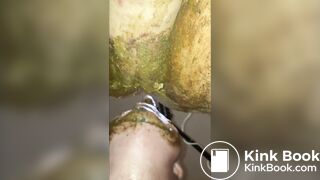 Lick her shit covered pussy phone recording