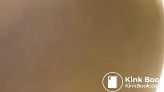 Girl pooping on toilet - video 272