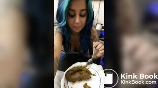 I make you eat my big fat load with a spoon