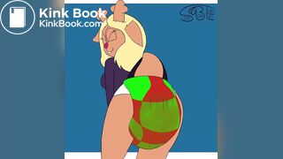 Noelle Diaper Messing Animation