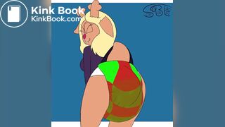 Noelle Diaper Messing Animation