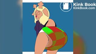 Noelle Diaper Messing Animation