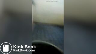 Asian Girl Talk When She Is Pooping