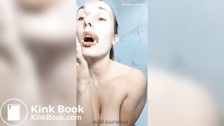 Smearing the Big Boobs