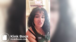 Hispanic BBW poop toilet selfie