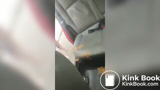 Girl shit herself in the Uber (Short vídeo )