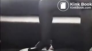 Human toilet fed through tube