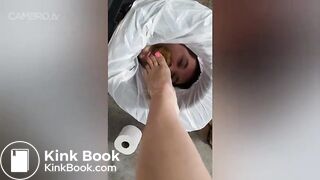Human toilet slave wc - video 3
