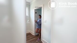 Another workout girl poop