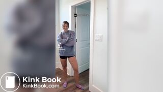 Another workout girl poop