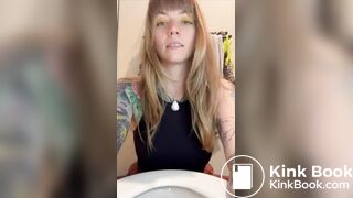 A beautiful toilet shit with a next level smell