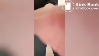 Girl pooping on toilet - video 180