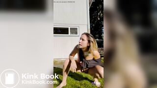 Handicap pooping outdoor