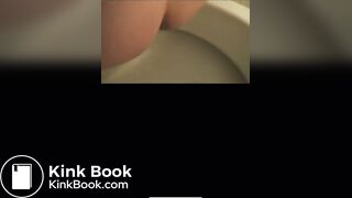 French girl shitting up close