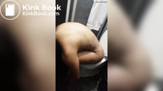 Drunk girl has diarrhea
