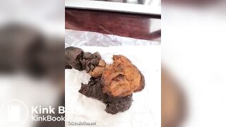 Chinese beauty girl pooping selfy 2