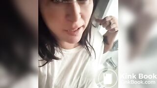 Girl Show Her Morning Poo