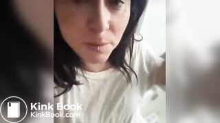 Girl Show Her Morning Poo