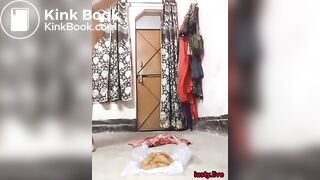 She literally made mountain of poop