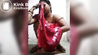 Desi pooping with face