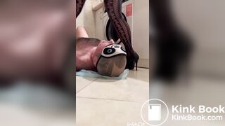 Brutal scat domination