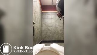 Ebony destroyed the public toilet