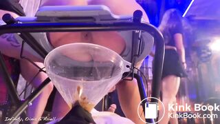 Human toilet slave wc