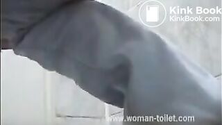 Friends Poo in Public Toilet