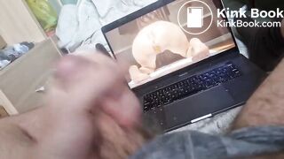 Me Wanking to Dirty Shit Porn