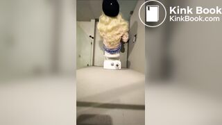 Blonde shitting diarrhea - video 2