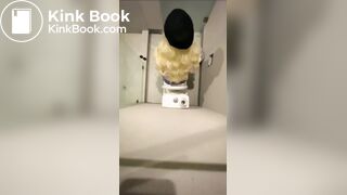 Blonde shitting diarrhea - video 2
