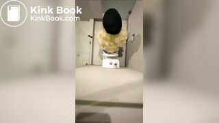 Blonde shitting diarrhea - video 2