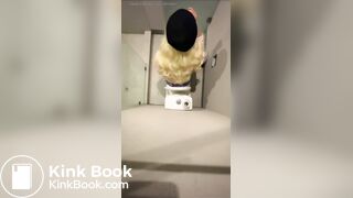 Blonde shitting diarrhea - video 2