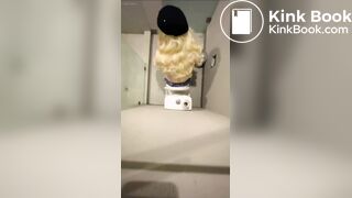 Blonde shitting diarrhea - video 2