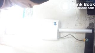 mom is desperate to poop and fart