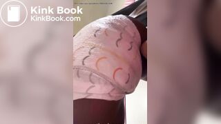 Pooping Huggies diaper in crib