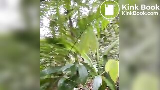 Pooping in the mountain