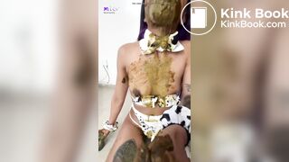 SR drinking a shit cocktail