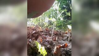 POO IN THE WOODS