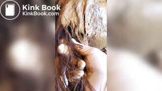 Part 1 Hair scat and eat it Japanese girl