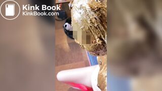 Part 1 Hair scat and eat it Japanese girl