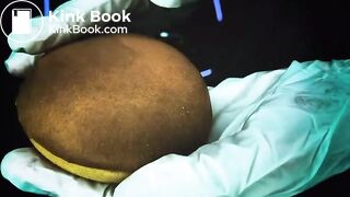 Sweety betty making a shit burger for you