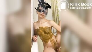 Girl loves so shit, suck and smear
