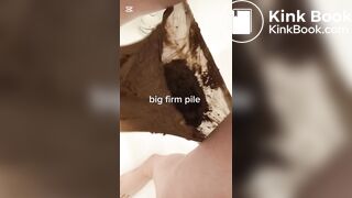 Girl Huge Messy Poop and Piss in Panties