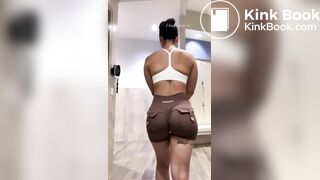 Woman diarrhea shorts (AI GENERATED)